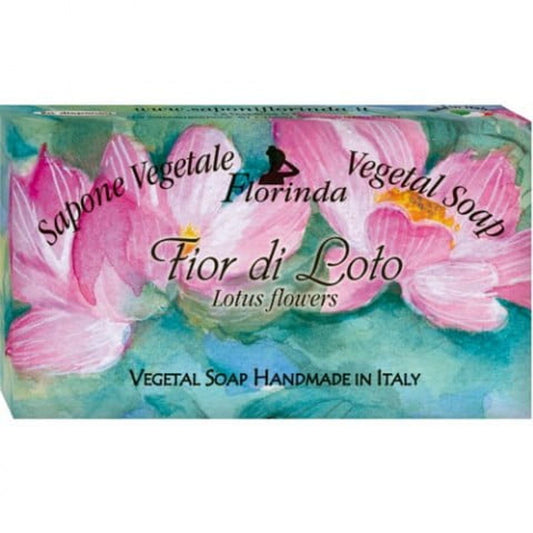 Florinda Kolekcja kwiatowa - mydło w kostce kwiat lotosu 100 g