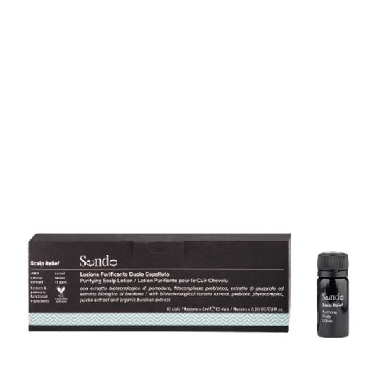 Sendo Purifying Scalp Lotion - Intensywna kuracja przeciwłupieżowa w ampułkach 6 ml x 10