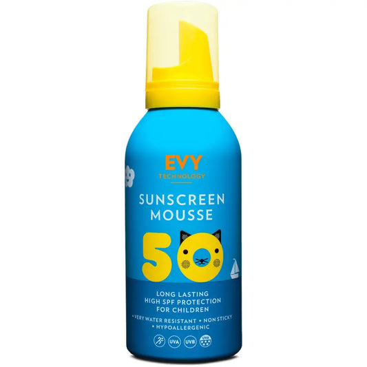 EVY Technology Sunscreen Mousse SPF30 pianka z ochronna filtrem UV SPF50 dla dzieci 150 ml