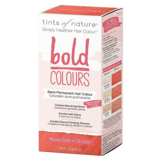 Półtrwała farba do włosów Tints of Nature BOLD Colors - Różowe złoto