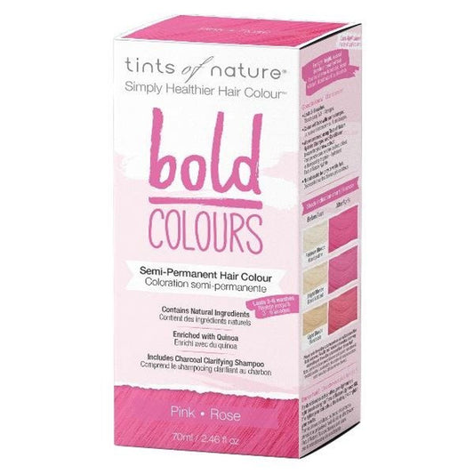 Półtrwała farba do włosów Tints of Nature BOLD Colors - Różowa